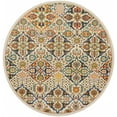 thumbnail image 2 of Nourison Allur Persian Ivory/Multi 7'10" x round Area Rug (8 Round), 2 of 8