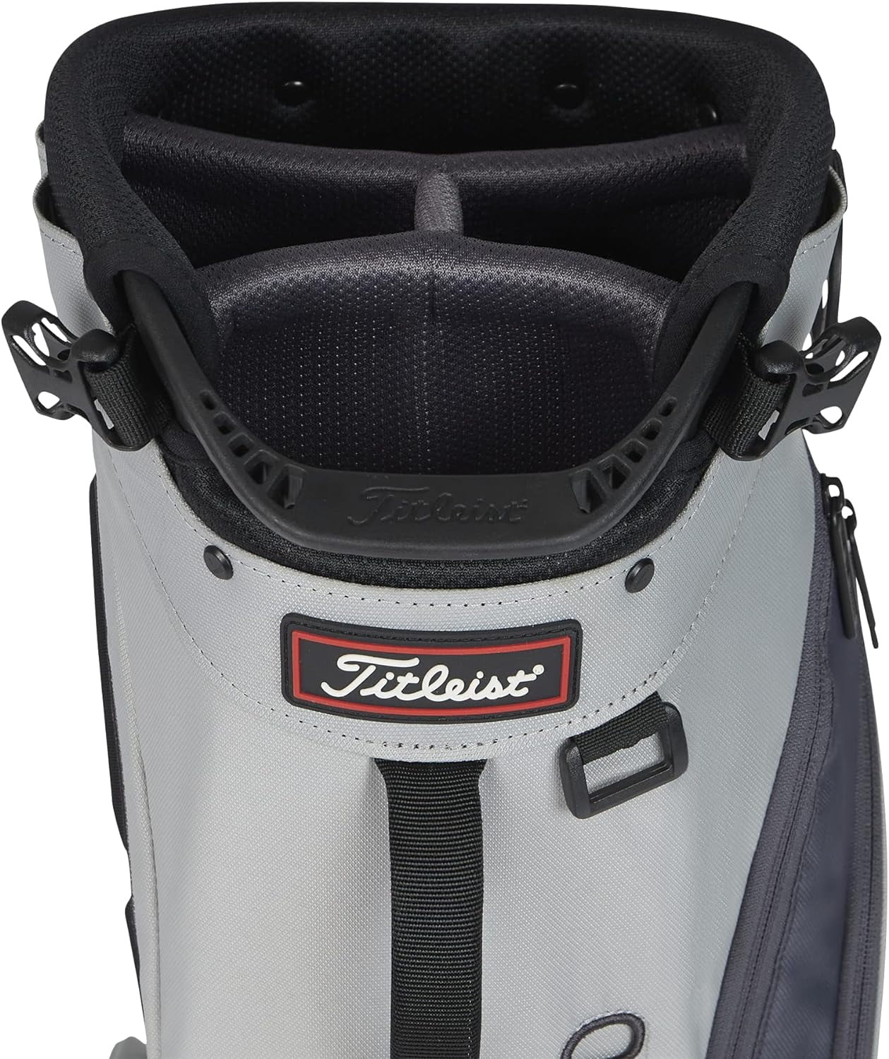Titleist Players 4 Golf Stand Bag Gray/Graphite with Tee