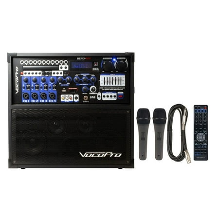 Vocopro HERORECBTBASIC 120w,4ch, Multi-format P.a. Syst