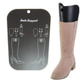 thumbnail image 4 of Trianu 4Pcs Boot Shapers Form Inserts Breathable Boots Support for Unisex (10inch, Black), 4 of 7