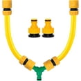 thumbnail image 1 of Mixer Tap Hose Connector, Easily Mix Hot & Cold Water, Hose End Quick Connector, 2 In1 Threaded Tap Connector, Y Splitter Connector, Outdoor Tap Hose, 1 of 5