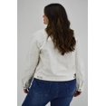 thumbnail image 3 of Chamarra de pana Roman Fashion Tallas Extras 6470 blanco 40, 3 of 7