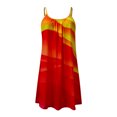 thumbnail image 5 of Robe d'Été Sans Manches pour Femme, Mini Robe de Plage, Bretelles Spaghetti Ajustables, Robe Ample Plissée, Robe Soleil Bohème à Imprimé, 5 of 5