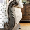 thumbnail image 5 of Furniture of America Kai Wood Panel Cal King Bed in Rustic Natural Tone, 5 of 9