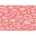 thumbnail image 1 of Ahgly Company Machine Washable Indoor Rectangle Transitional Pastel Pink Area Rugs, 6' x 9', 1 of 7