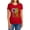 Red, variant on DC The Riddler Women's T Shirt, Navy, Medium