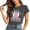 yue866-01-Grey, variant on KHONTS Breast Cancer Awareness T-Shirt for Women Pink Ribbon Crew Neck Tees Graphic Short Sleeve Tops 05-Hot Pink XS