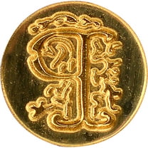 Manuscript Short Handle Design Sealing Set W/Red Wax-P