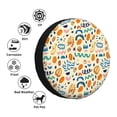 thumbnail image 4 of Susaid Peanuts 8 Print Tire Covers,Waterproof Anti-UV Snow Sun Rain Tire Covers for RV,Truck, SUV, Trailer, Camper-15 inch, 4 of 6