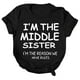thumbnail image 3 of Gibobby Casual Playera de Manga Corta para Mujer Camiseta estampada de manga superior para mujer, camiseta informal corta con letras para mujer(Negro,G), 3 of 5
