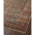 Loloi II Wynter WYN09 Onyx / Multi Oriental Area Rug 7'6" x 9'6"