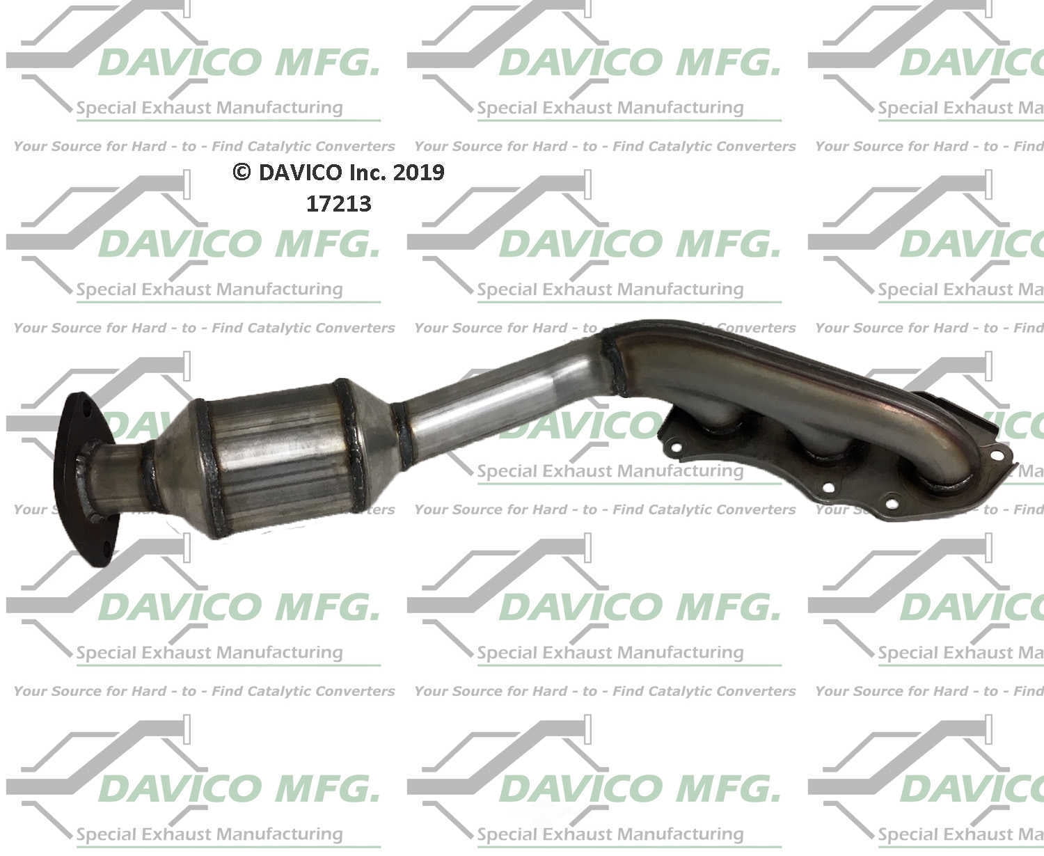 Davico Mfg 17213 Direct-Fit Catalytic Converter