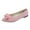 Pink, variant on Xfvqtps Ladys Single Shoes Bowknot Suede Surface Pointy Toe Flat Bottom Soft Sole Fashion Work Casual Shoes Spring and Summer New Shallow Mouth Slip on Flat Shoes Light Blue
