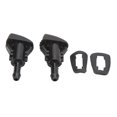 thumbnail image 2 of Windshield Washer Nozzle Windscreen Wiper Nozzle 4805742ab Wiper Spray Jet Windshield Wiper Sprayer Pair Windshield Washer Nozzle Spray Jet 5113049AA Replacement For  RAM 2009-2010, 2 of 8