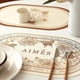 thumbnail image 2 of lote De 2 Juegos De Mesa Simples De La Srie Ovale Marron De Fleurs De Style Maison Rtro Orange Rsistant L'usure Et L'eau, 2 of 5