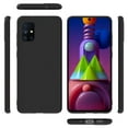thumbnail image 5 of CoverON Samsung Galaxy M51 Case, FlexGuard Series Soft Flexible Slim Lightweight Fit TPU Minimal Phone Cover, Black, 5 of 7