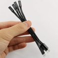 thumbnail image 5 of E-Outstanding 4 Pcs 2 Broches Simple Femelle à Double Mâle Répartiteur pour Pc Carte Mère Interrupteur à Diode Émettant de la Lumière Disque Dur, 5 of 5