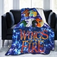 thumbnail image 5 of Wings Of Fire Blanket Fuzzy Plush Bed Blanket Cozy Fluffy Air Condition Quilt For Adults Kids, 5 of 6