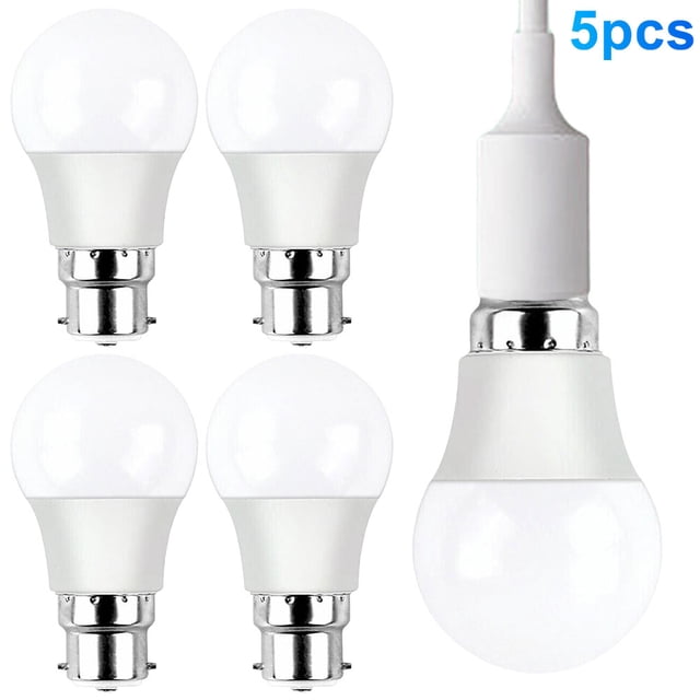 Bombilla LED B22 3000K/6500K para (Frío 6500K 3W (110V-265V)) Blanco