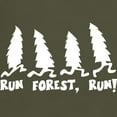 thumbnail image 3 of CafePress - 3 Run Forest WHITE T Shirt - Men's Classic Graphic Cotton T-Shirt, 3 of 4