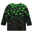 thumbnail image 5 of St.Patrick's Day Agkizg Toddler Baby Girls Summer Tops, Short Sleeve T-shirt for Kids, Toddler Girls 3/4 Sleeve Blouse Tee Children Green Printing Crewneck T Shirts, Sizes 7-8 Years, 5 of 5
