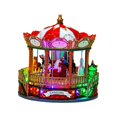 thumbnail image 4 of Carrusel Navideño, Caja De Música, Estatua De Carrusel Para Decoración De Escritorio De Sala De Estar, 23x22,5 Cm 23x225cm BLESIY carrusel musical, 4 of 8
