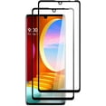 thumbnail image 1 of SuperShield [2 Pack] LG Velvet 5G Screen Protector , Tempered Glass for [HD Clear] [Scratch Resistant] [Bubble Free] [Easy Installation] [3D Full Coverage] 9H Durability , 1 of 5
