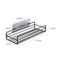 thumbnail image 2 of Bathroom Shelf Storage Organizer Punch Free Shampoo Rack Shower Shelf for Face Wash Cream Moisturizer, 2 of 6