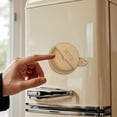 thumbnail image 4 of Qaailabf Wooden Kitchen Label Refrigerator Magnets - Clear Food Identification Stickers for Home and Commercial Kitchens - Durable, Easy to Apply and Remove, Stylish Modern Design for Organizing, 4 of 6