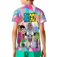 thumbnail image 2 of Teen Titans Go Boys Girls T Shirts Cartoon Teens Shirts 3D Graphic Funny Print Shirts for Youth Shirts, 2 of 8