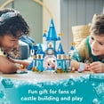 thumbnail image 2 of LEGO Disney Princess Cinderella and Prince Charming's Castle 43206 Doll House, Buildable Toy with 3 Mini Dolls, plus Gus Gus and Lucifer Figures, 2 of 6