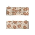 thumbnail image 3 of Gaeub Groovy Disco Pumpkin Baby Headbands，Hairbands with Bows Girls Hair Accessories for Newborn Infant Toddler Kids Handmade, 3 of 5