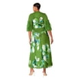 thumbnail image 4 of Floral Print Pleated Midi Dress - 82678, 4 of 4