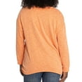 thumbnail image 2 of Women's Orange Oklahoma State Cowboys Bailey V-Neck Tri-Blend Tunic, 2 of 2