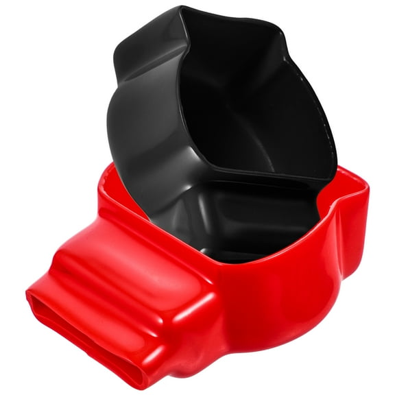PTOOTP Car Battery Terminal Kit, 2 Pcs PVC Flexible Covers for Auto Battery Terminals