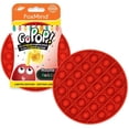 thumbnail image 2 of Go Pop! Roundo - Holiday Glitter Red - The Original Popping Game, 3IN1: Fidget Toy, Solo, 2 Player - Stress Reliever, Ages 5+, 1-2 Players, 2 of 5
