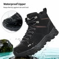 thumbnail image 3 of MeMoride Men's Ankle High Waterproof Hiking Boots Outdoor Trekking Camping Shoes, 3 of 6