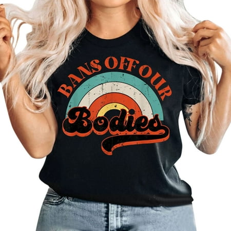 

Women Scrubs Top Letters Printed Short Sleeve Round Neck Casual Tee Tunic Female Equality Rights With Pocket Spring Summer Daily Nursing Uniforms Nursing Care Working Uniforms