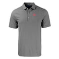 thumbnail image 2 of Men's Cutter & Buck  Black/White Houston Cougars Big & Tall Forge Eco Double Stripe Stretch Recycled Polo, 2 of 3