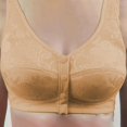 thumbnail image 2 of Women's Cotton Front Buckle Vest Bra Soft And Skin Friendly Comfortable, 2 of 4