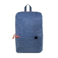 thumbnail image 3 of Paquete 20 piezas Mochila compacta con bolsillo frontal azul 23 x 35 x 12, 3 of 6