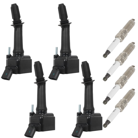 cciyu 4 ignition coils wilth 4 iridium Spark Plugs ,for Suzuki Equator 2.5L 2009-2012,for Nissan Versa Note 1.6L 2014-2019,for Versa 1.6L 2013-2019,for Frontier 2.5L 2005-2017 UF719