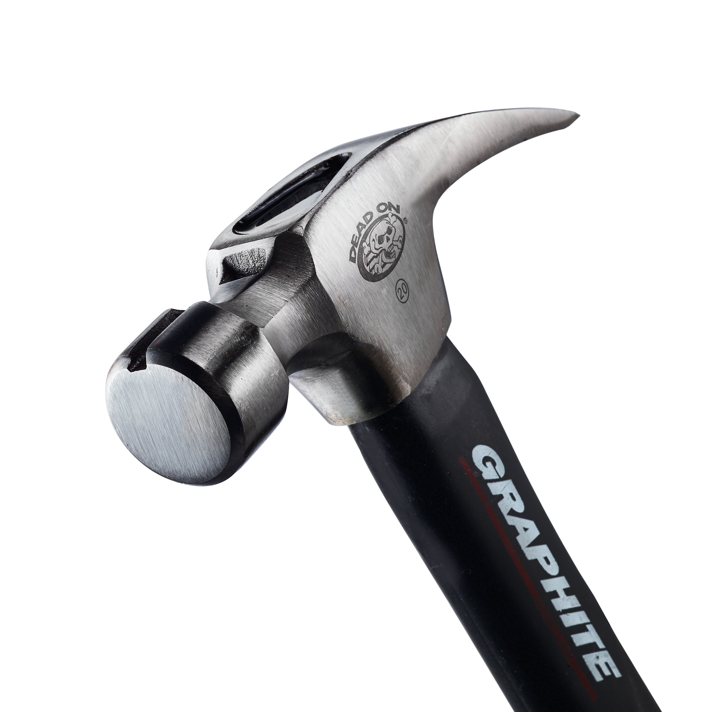 Dead On Tools Smooth Face 16 oz Graphite Hammer, Black, DO16 Dead On Tools Smooth Face 16 oz Graphite Hammer, Black, DO16