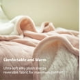 thumbnail image 5 of GOTCOZY Heated Blanket Electric Throw 50''X60'' with 4 Heating Level & 3 Hour Auto Off,Machine Washable - Rose Dust, 5 of 11