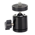 thumbnail image 1 of 360 Grados 1/4 "mini Soporte Del Sostenedor De La Cabeza De Bola Del Trípode Sunnimix Cabeza de bola de trípode mini, 1 of 8