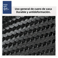 thumbnail image 4 of Men's Carbon Fiber Card Holder Metal Smart Wallet Slim Minimalist Small Black Wallet, 4 of 5