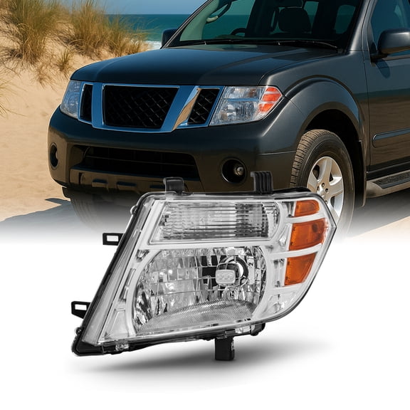 AKKON - For 08-12 Pathfinder Driver Left Side Headlight Head Lamp Front Lamp Direct Replacement Left Driver Side