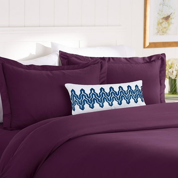 Celine Linen® 1500 Series Egyptian Quality Super Soft Wrinkle Free 2 pc Pillowcases, , Standard Size - Purple