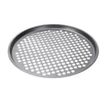 thumbnail image 1 of Bandeja para pizza con agujeros, práctica bandeja para servir pizzas, ideal para el hogar, pasteles y pan. 36 cm, 1 of 9