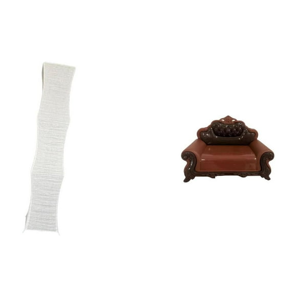 Lámpara de pie de papel para sala de estar y sofá individual en miniatura, accesorio DIY para decoración de micro paisajes.